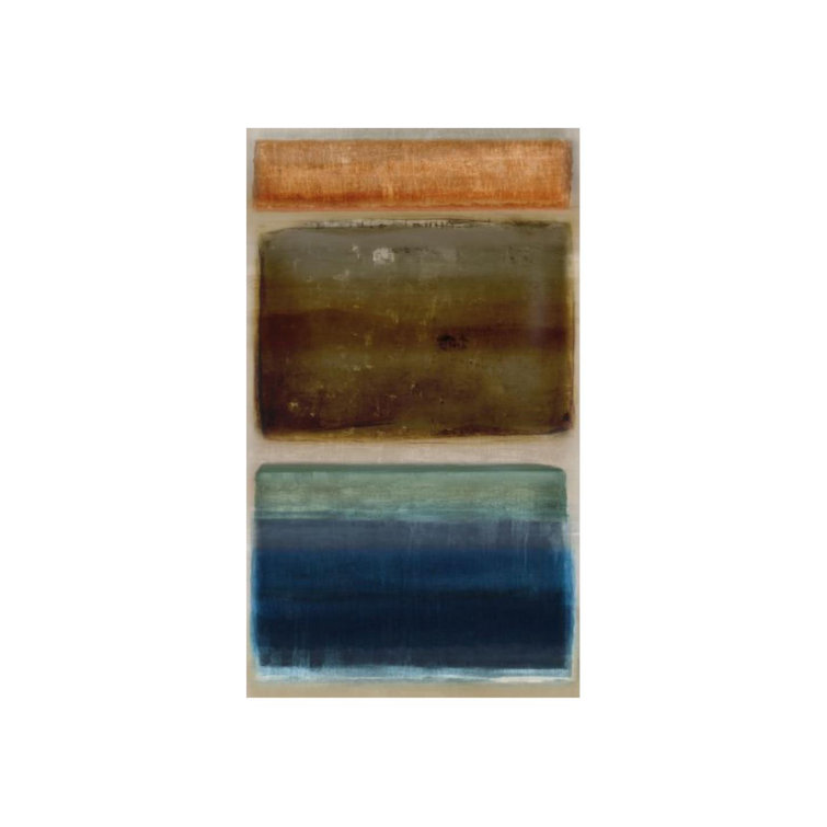 Chelsea Art Studio James McAllen Earth Hues I On Canvas by James